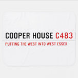 Cooper house  Baby Blanket