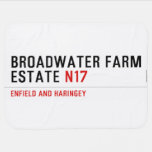 Broadwater Farm Estate  Baby Blanket