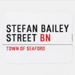 Stefan Bailey Street  Baby Blanket