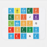 Abcdef
 ghijk
 lmnopq
 rstuv
 wxy&z  Baby Blanket
