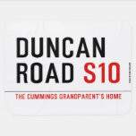 Duncan Road  Baby Blanket