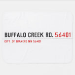 buffalo creek rd.  Baby Blanket