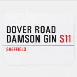 Dover Road  Damson Gin  Baby Blanket
