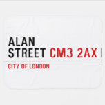 Alan  Street  Baby Blanket