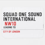 SQUAD ONE SOUND INTERNATIONAL   Baby Blanket
