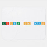 Growth On MAP  Baby Blanket