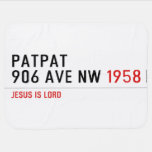Patpat 906 ave nw  Baby Blanket