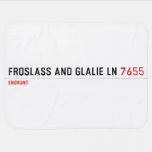 Froslass and glalie ln  Baby Blanket