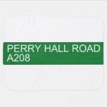 Perry Hall Road A208  Baby Blanket