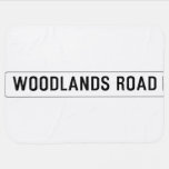 Woodlands Road  Baby Blanket