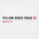 YELLOW BRICK ROAD  Baby Blanket