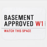 BASEMENT  APPROVED  Baby Blanket