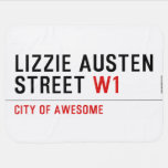Lizzie Austen Street  Baby Blanket