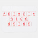 Periodic Table Writer  Baby Blanket