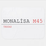 MONALİSA  Baby Blanket
