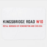 Kingsbridge Road  Baby Blanket