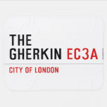 THE  GHERKIN  Baby Blanket