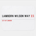 Lamborn Wilson Way  Baby Blanket
