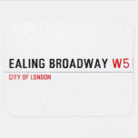 Ealing Broadway  Baby Blanket