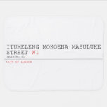 ITUMELENG MOKOENA MASULUKE  Street  Baby Blanket