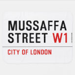 Mussaffa Street  Baby Blanket