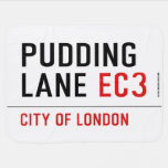 PUDDING LANE  Baby Blanket
