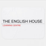 The English HOUSE  Baby Blanket