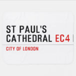 ST PAUL'S CATHEDRAL  Baby Blanket