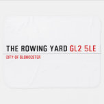 The rowing yard  Baby Blanket