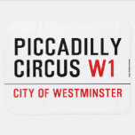 piccadilly circus  Baby Blanket