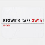 Keswick Cafe  Baby Blanket