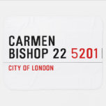 Carmen Bishop 22  Baby Blanket