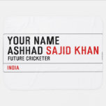 Your Name Ashhad  Baby Blanket