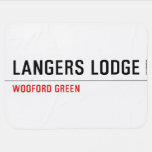 LANGERS LODGE  Baby Blanket