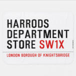 HARRODS DEPARTMENT STORE  Baby Blanket