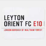 LEYTON ORIENT FC  Baby Blanket