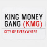 King Money Gang  Baby Blanket