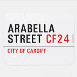 Arabella Street  Baby Blanket
