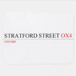 Stratford Street  Baby Blanket