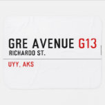 GRE AVENUE  Baby Blanket