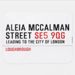 Aleia Mccalman Street  Baby Blanket