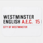 Westminster English  Baby Blanket