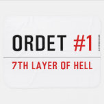 ORDET  Baby Blanket