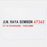 Jln. Raya sembon  Baby Blanket