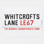 whitcrofts lane  Baby Blanket
