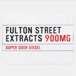 Fulton street Extracts  Baby Blanket