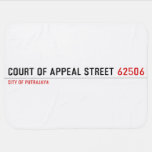 COURT OF APPEAL STREET  Baby Blanket