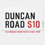 Duncan  Road  Baby Blanket