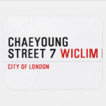 Chaeyoung Street 7  Baby Blanket