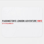 Paddington's London Adventure  Baby Blanket